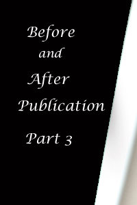 #BeforeAndAfterPublication